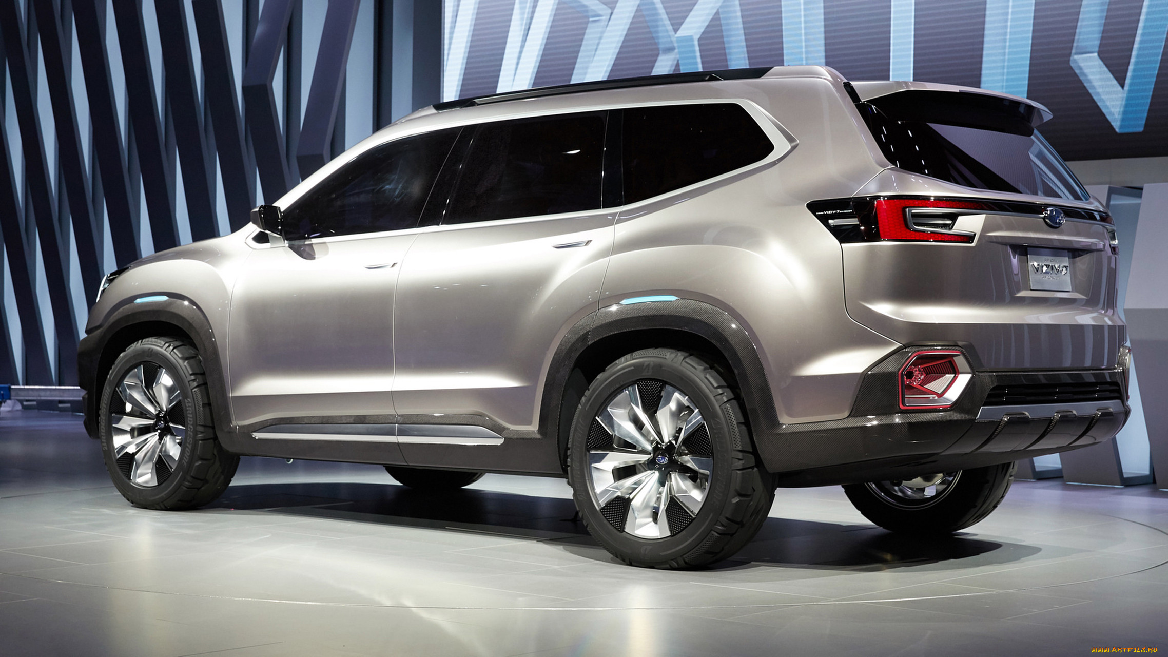 subaru viziv-7 suv concept 2016, , subaru, concept, suv, 2016, viziv-7